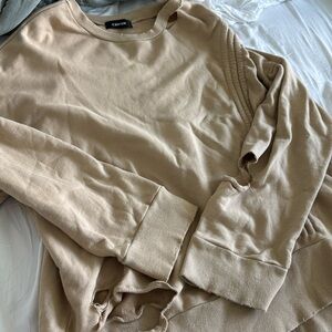 Oversized distressed sweatshirt from Japan